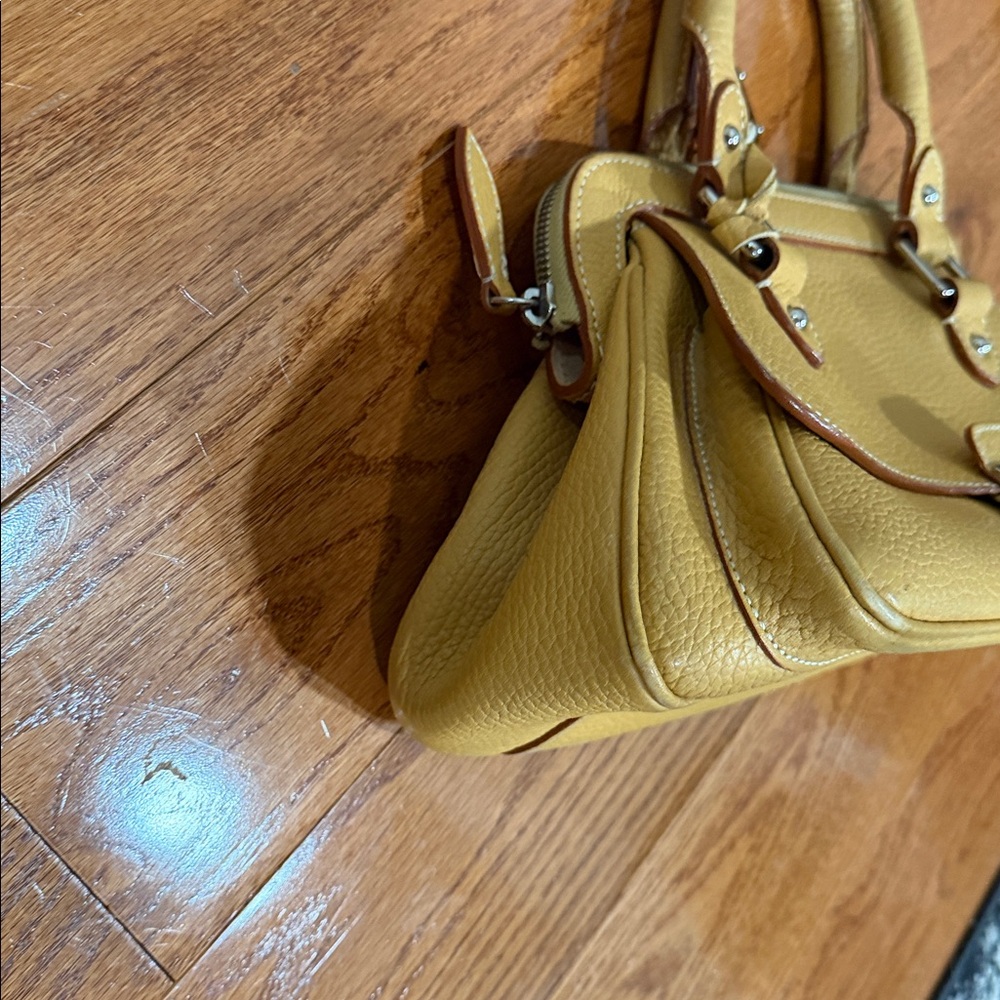 Rare vintage Dooney & Bourke Leather Handbag Made in Italy Satchel - Picture 14 of 14